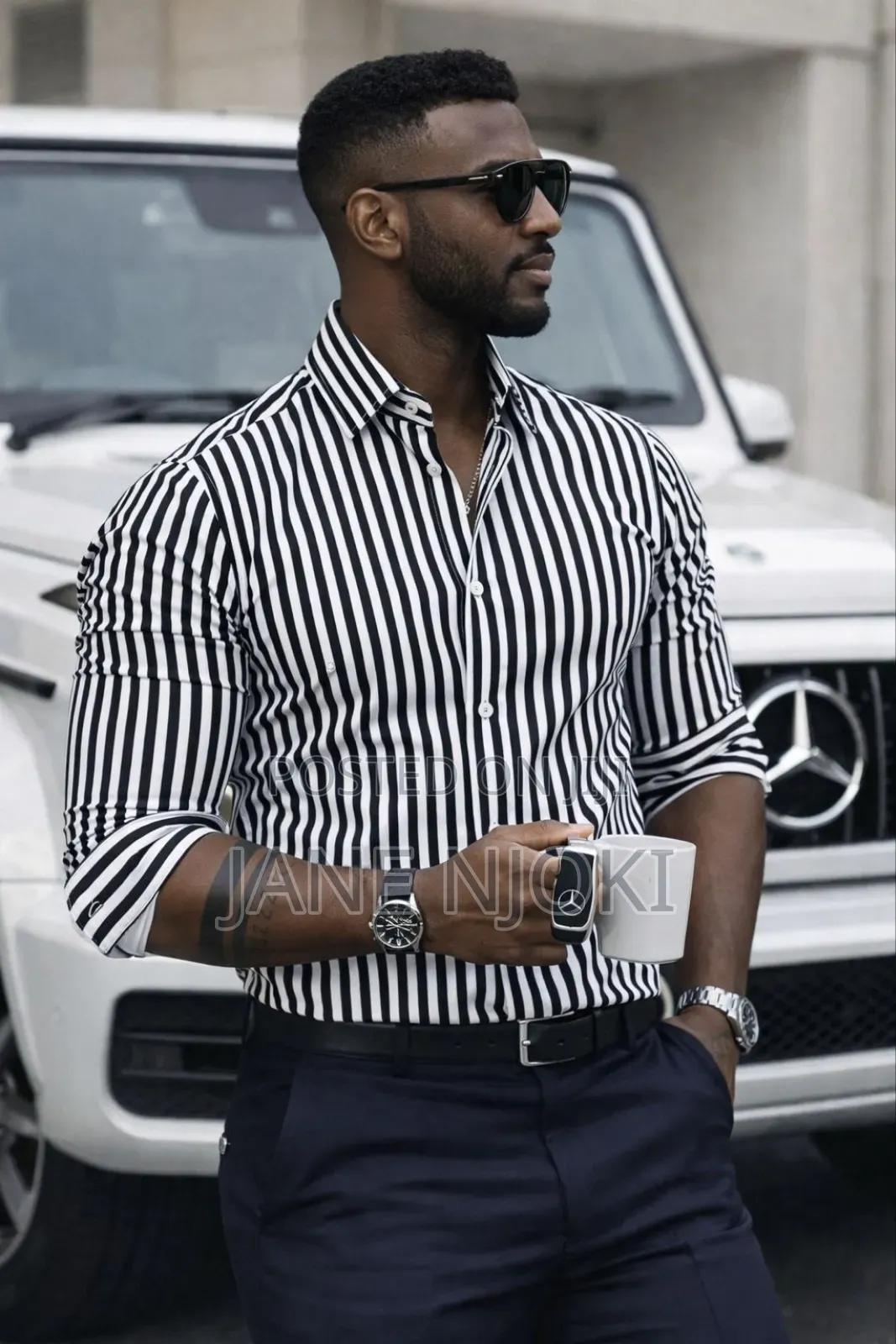 Men Stripped Shirt