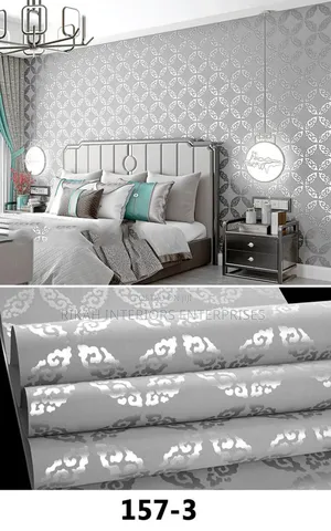 Grey With Silver Patches