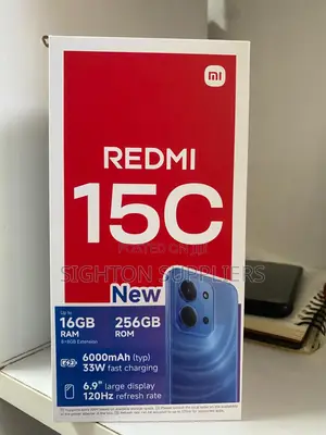 New Xiaomi Redmi 15C 4G 256 GB Blue