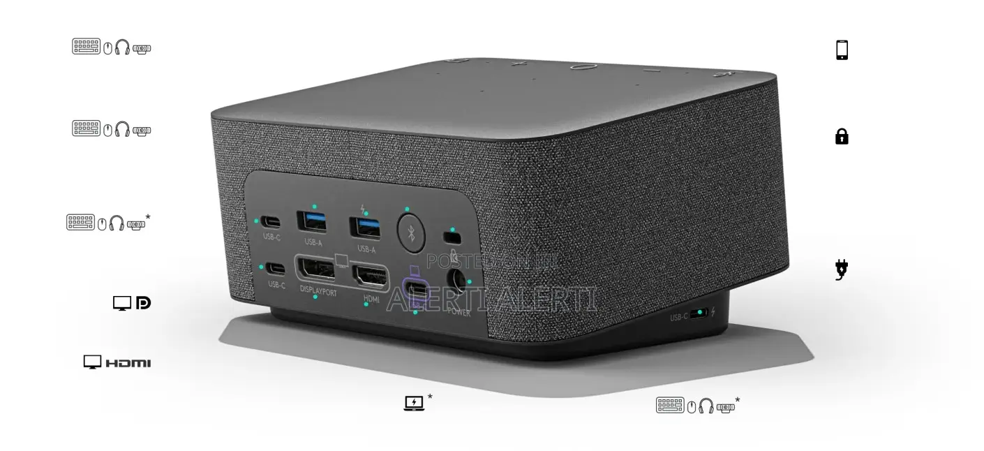 Logi Dock All-in-One Usb-C Docking Station