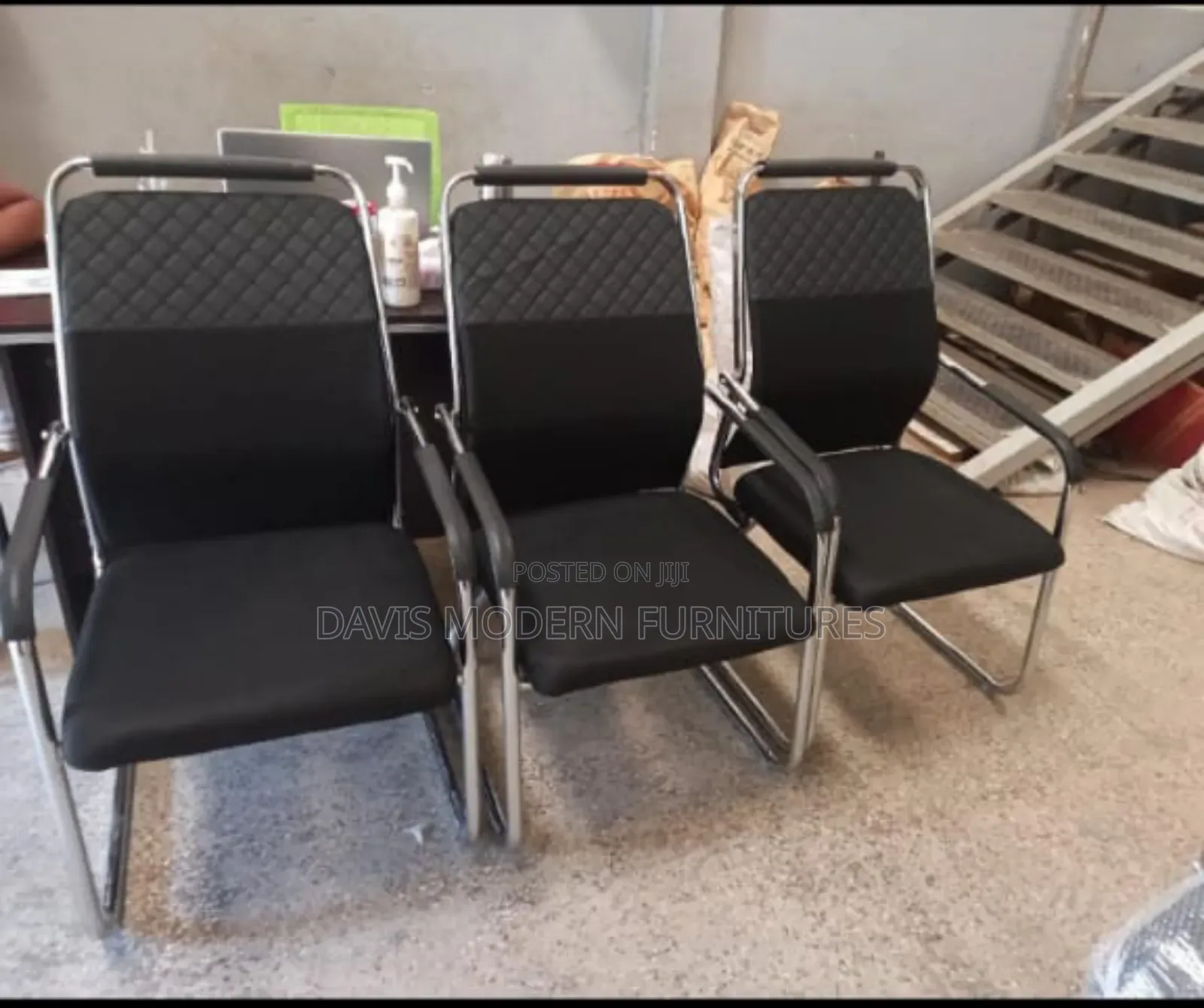 Waiting Black Chair
