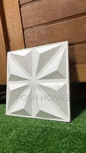 Interlocking Geometric 3d Wall Panels