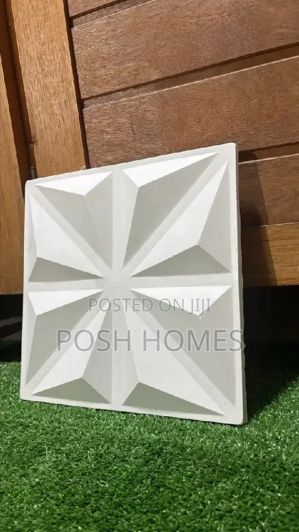 Interlocking Geometric 3d Wall Panels