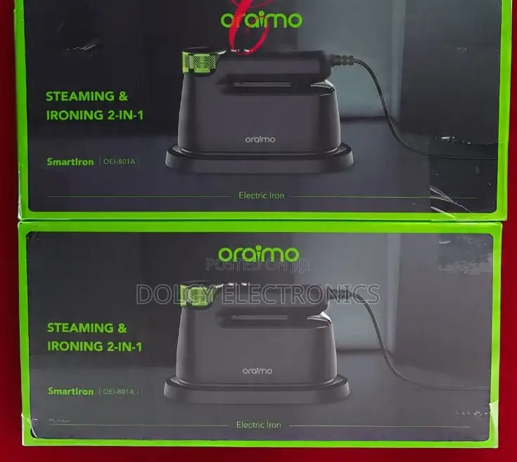 Oraimo Steaming & Ironing 2 In 1 Smartiron.