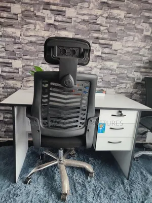 Study Desk and Headrest Office