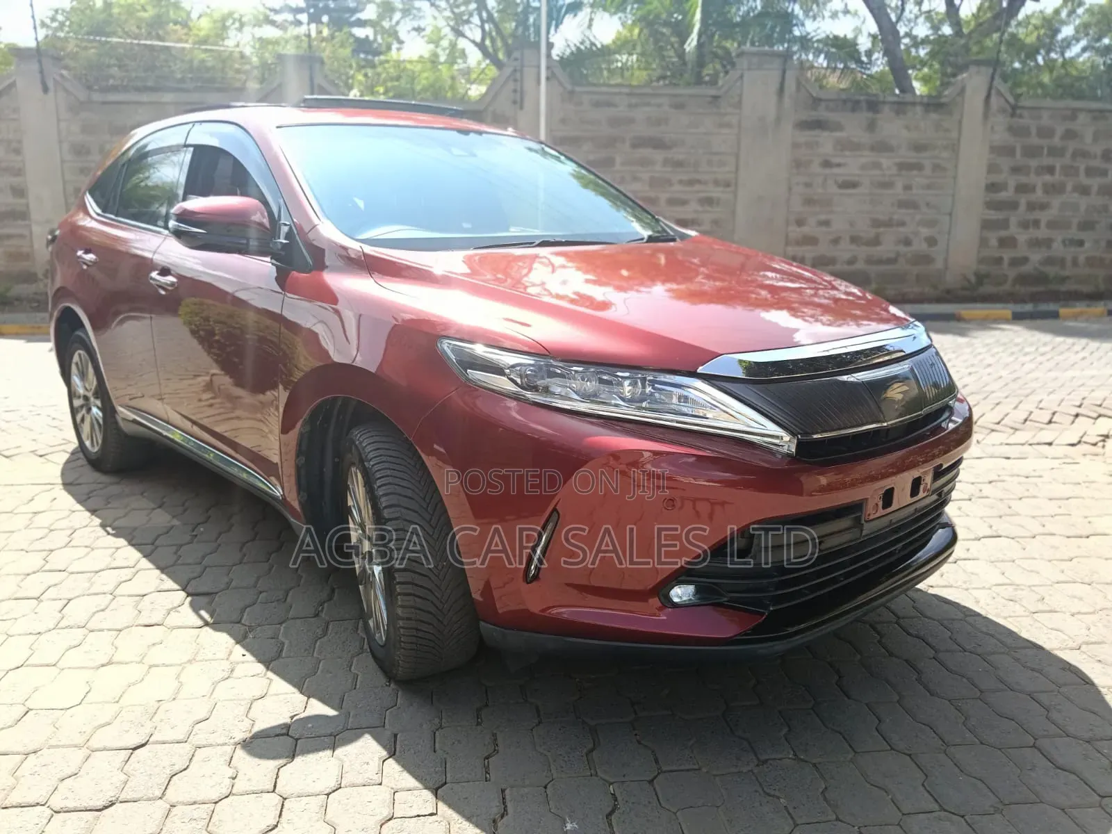 Toyota Harrier 2019 Red