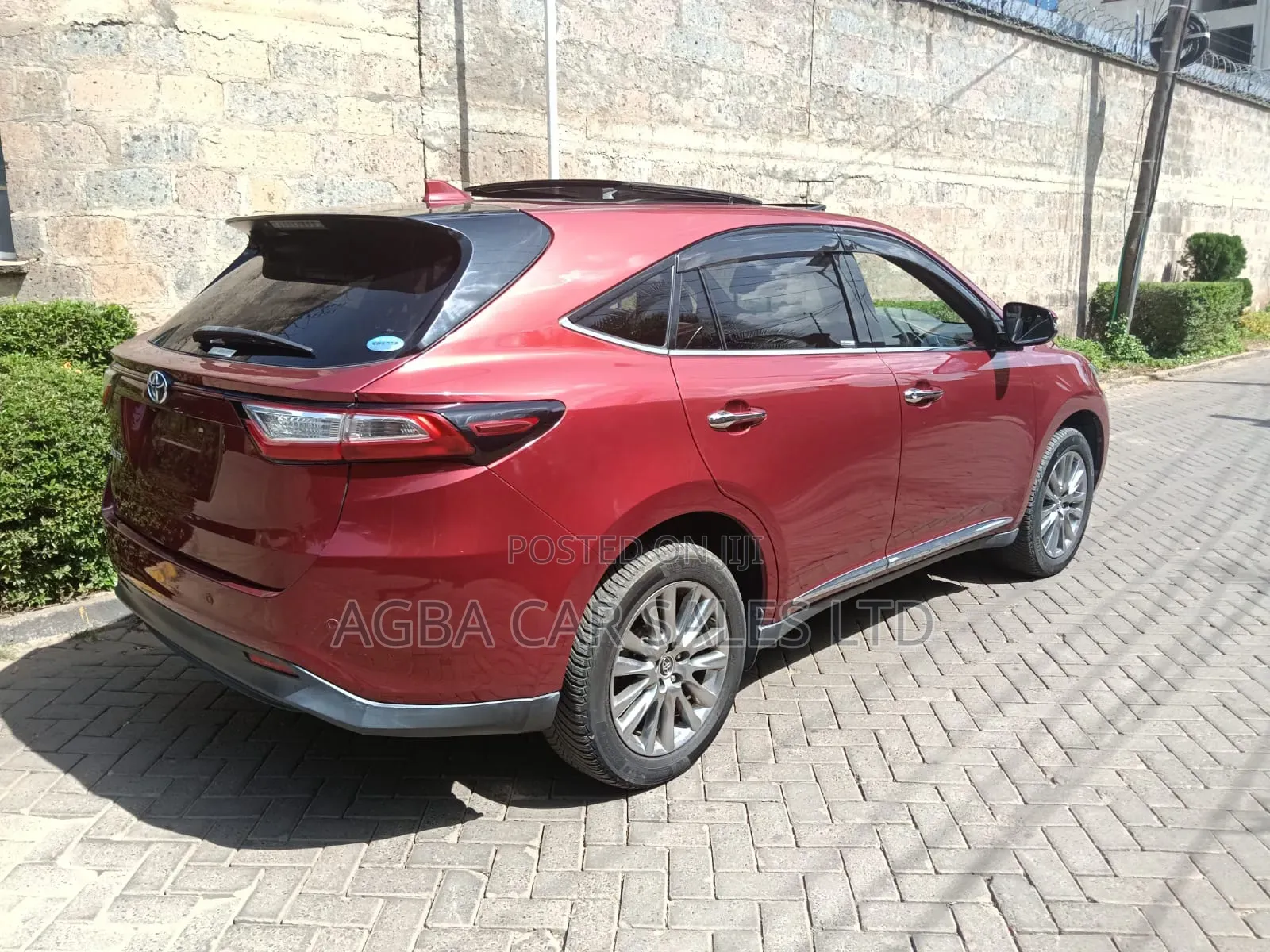 Toyota Harrier 2019 Red