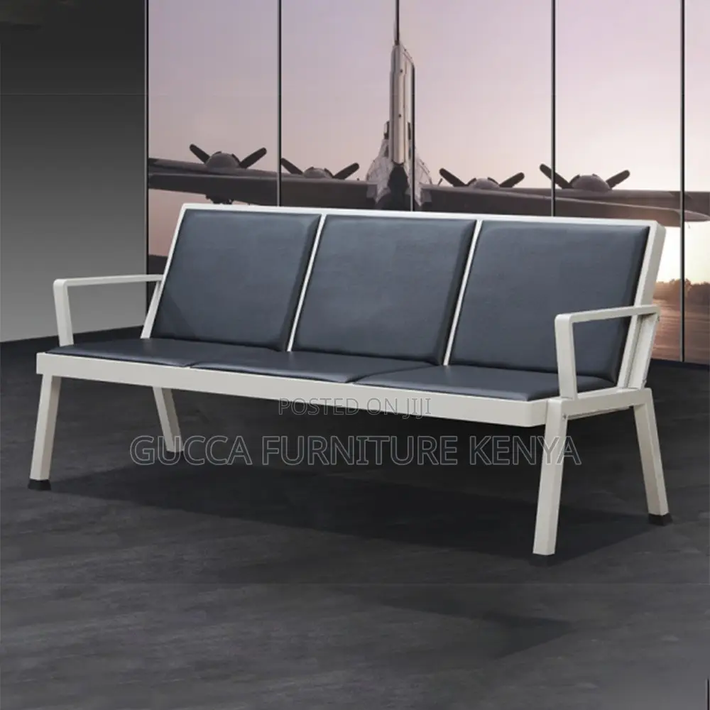 3-seater Modern Reception Waiting Bench