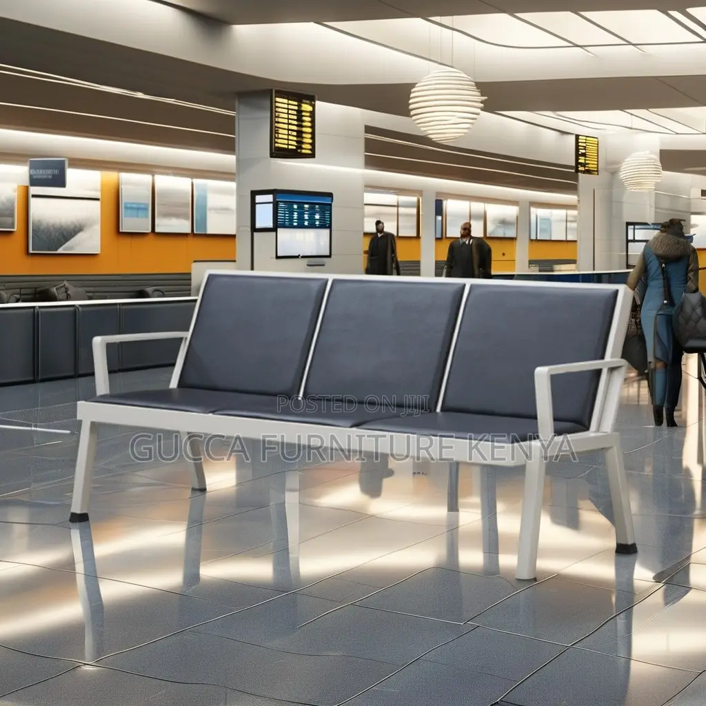 3-seater Modern Reception Waiting Bench