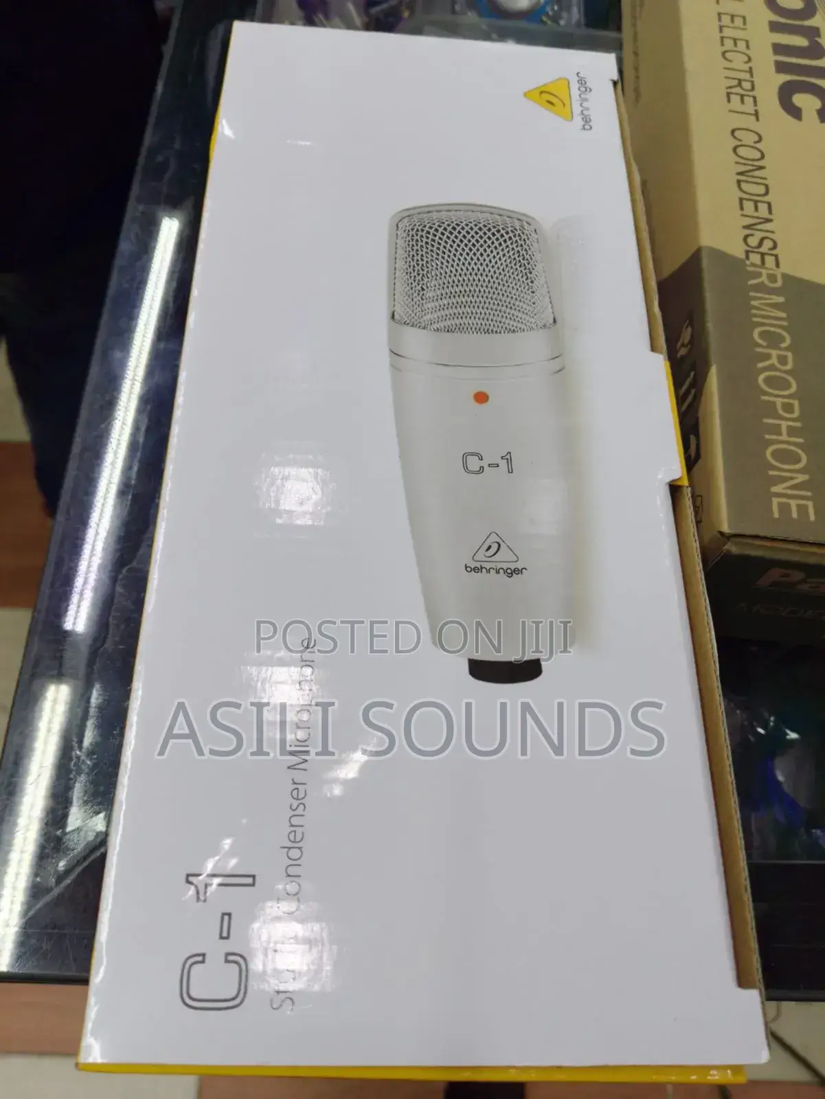 Behringer C-1 Studio Condenser Microphone.