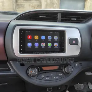 Toyota Vitz 2014-2017 Fitted With 8 Inch Android Radio