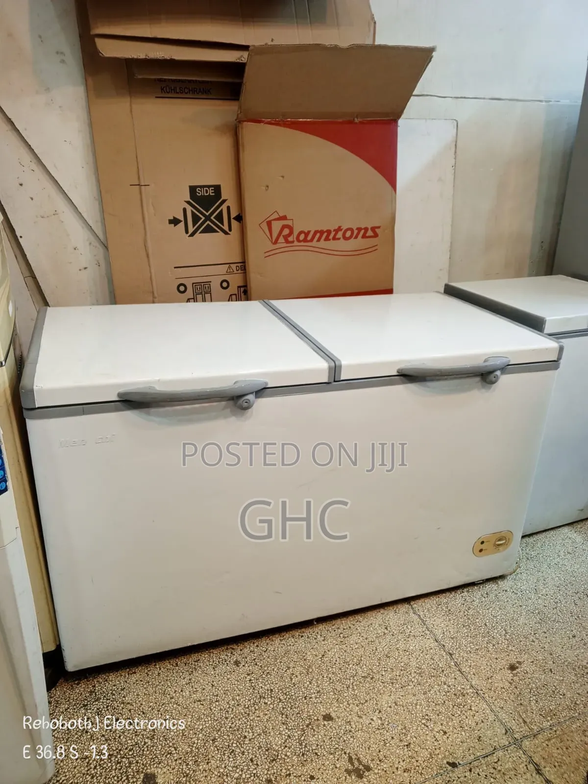 Exuk Double Door Freezer (Used)