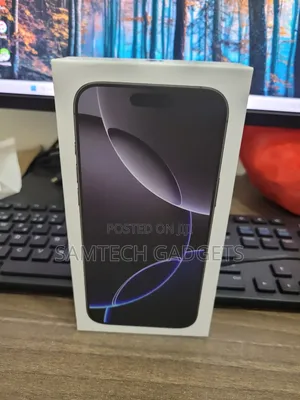 New Apple iPhone 16 Pro Max 256 GB Black