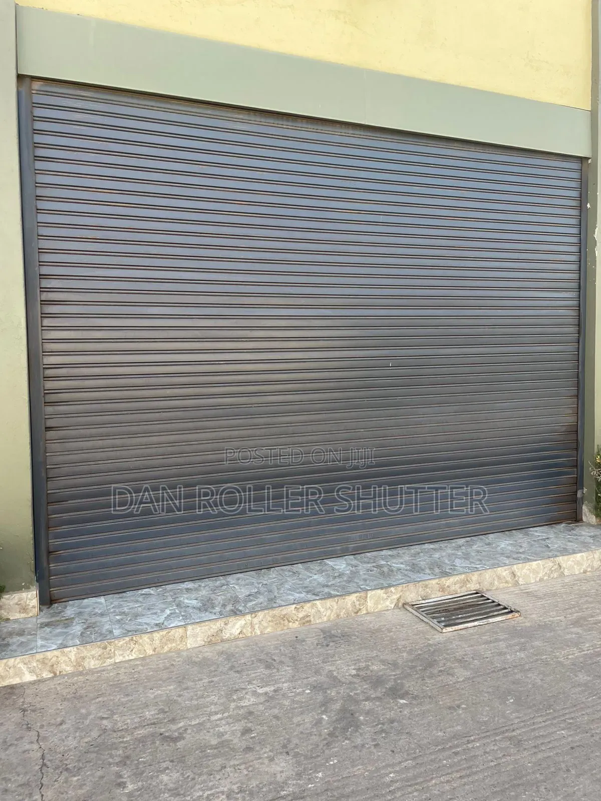Automatic Roller Shutter With Backup System