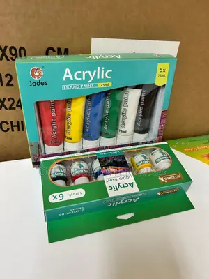 Acrylics Different Colors