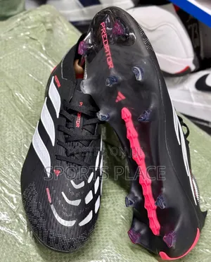 Black Adidas Predator 26 Elite Football Boots