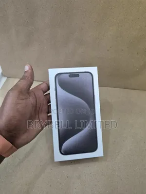New Apple iPhone 15 Pro Max 256 GB Black