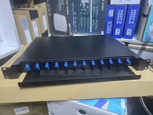 12 Port Odf Sc Simplex Loaded / Fiber Tray