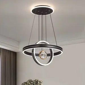 Modern Orbit Led Chandelier