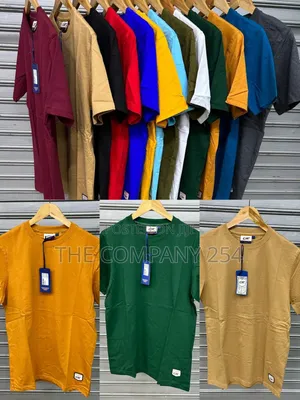 Quality Casual Cotton Short Sleeved Round Neck T Shirt
