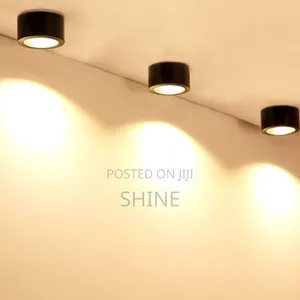 Black Surface Downlighters