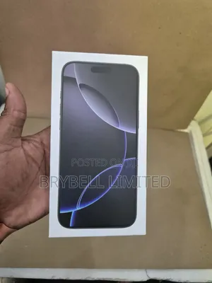 New Apple iPhone 16 Pro Max 256 GB Black