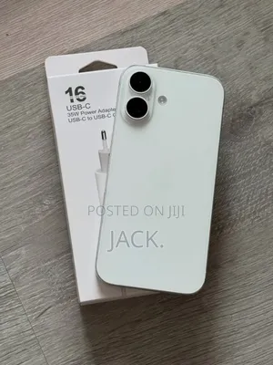 New Apple iPhone 16 256 GB White
