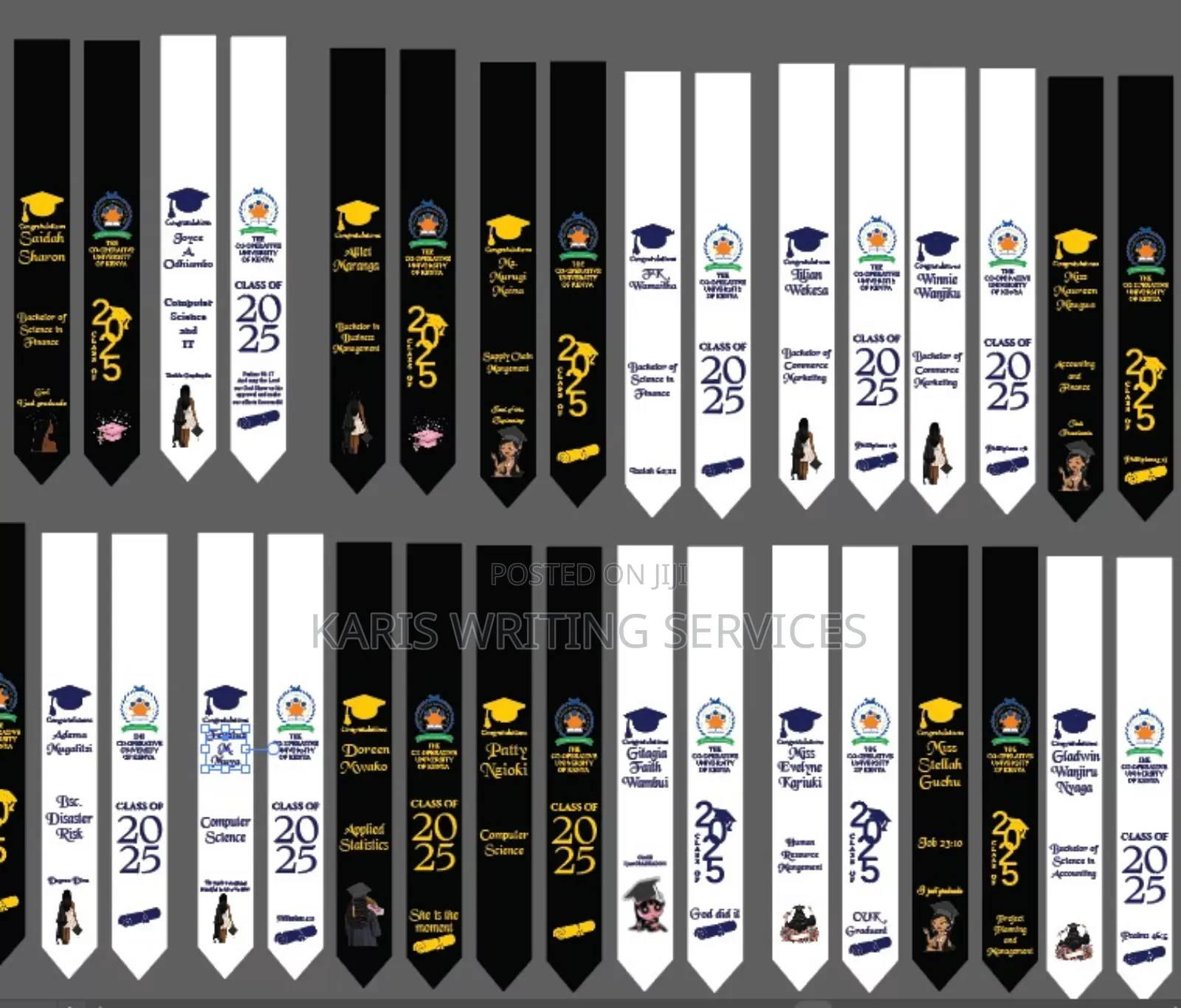 Graduation Sashes