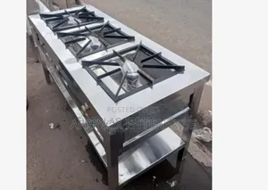 Cooker With Three Burners High Pressure, Pure Stainless
