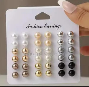 18 Pairs Earing for Daily Wear