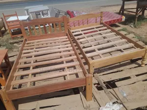 Solid Wooden Bed Size 4 by 6