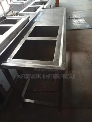 Double Bowl Commercial Sink