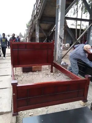 Mahogany Finish Panel Bed 5 by 6