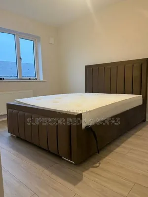 Brown Panel Storage Bed Size 5 by 6