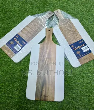 Acacia Wood and Marble Serving or Cutting Boards/Charcuterie Boards