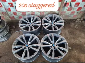 BMW X1, X3,X5,X5e70,X6,X7 Size 20inch Staggered Wheels