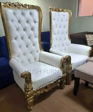 King Chair in White