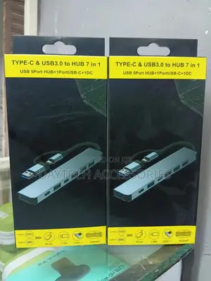 7 in 1 Usb Type C Extender Usb Hub