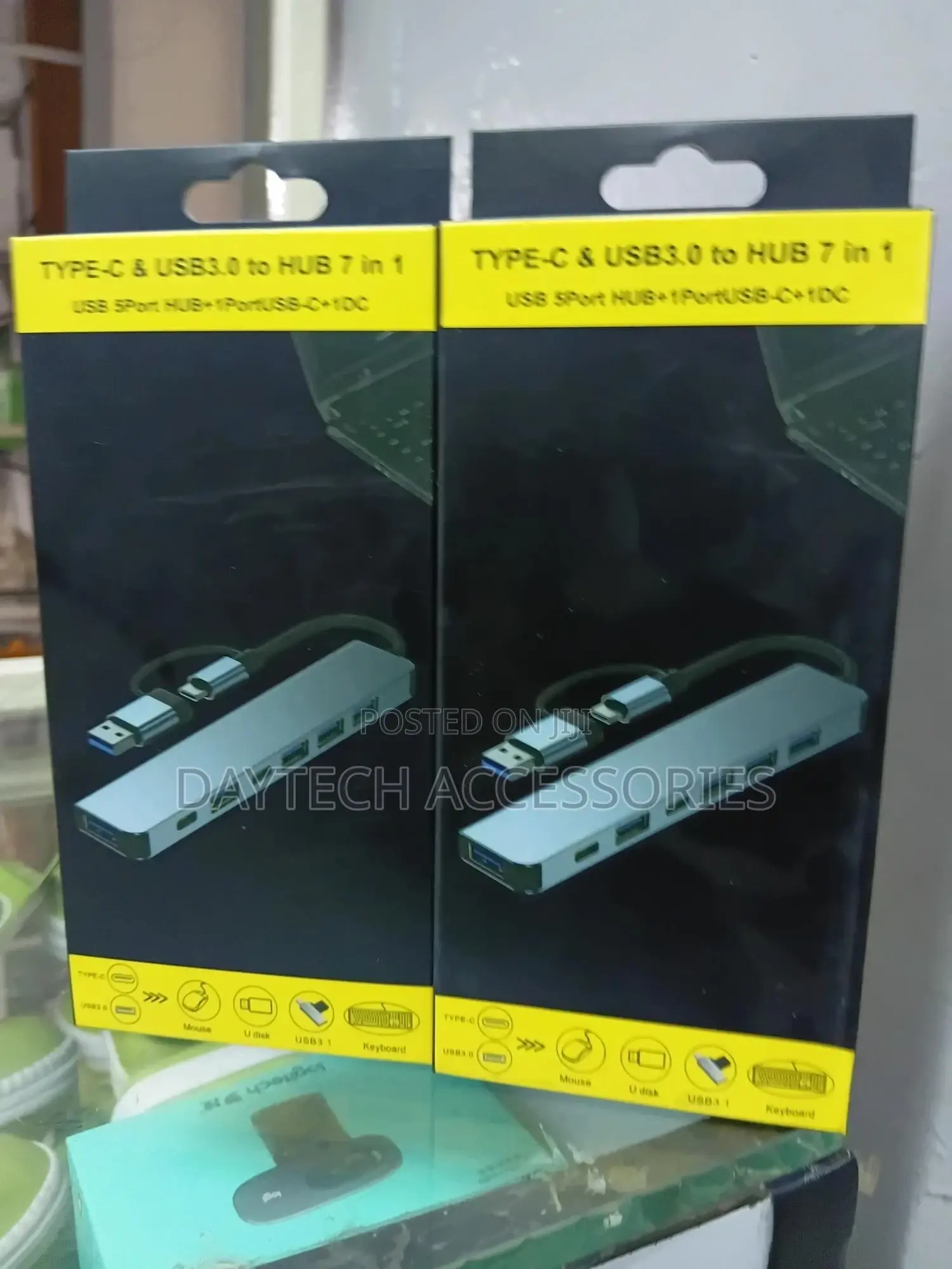 7 in 1 Usb Type C Extender Usb Hub
