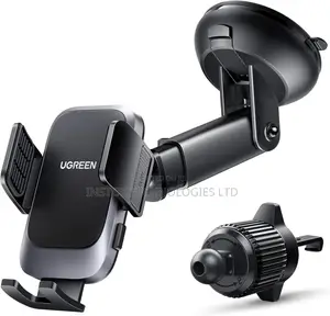 Ugreen Car Phone Holder With Suction Cup And Air Vent Attachment
