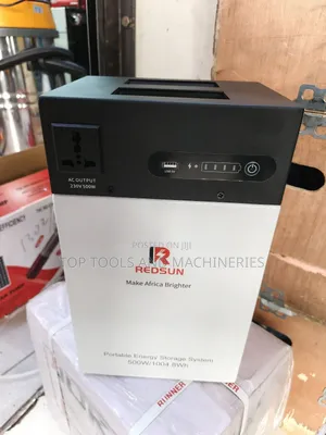 Redsun 500w/1004.8kw Portable Power Backup System