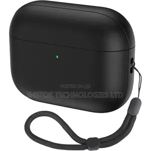 Apple Airpods Pro 3 Pu Leather Case With Lanyard