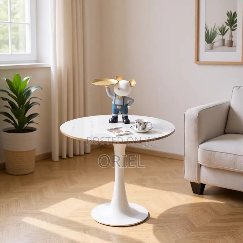 Dining Table : Modern Round Pedestal Dining Table