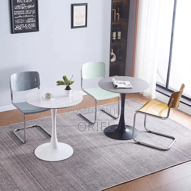 Dining Table : Modern Round Pedestal Dining Table