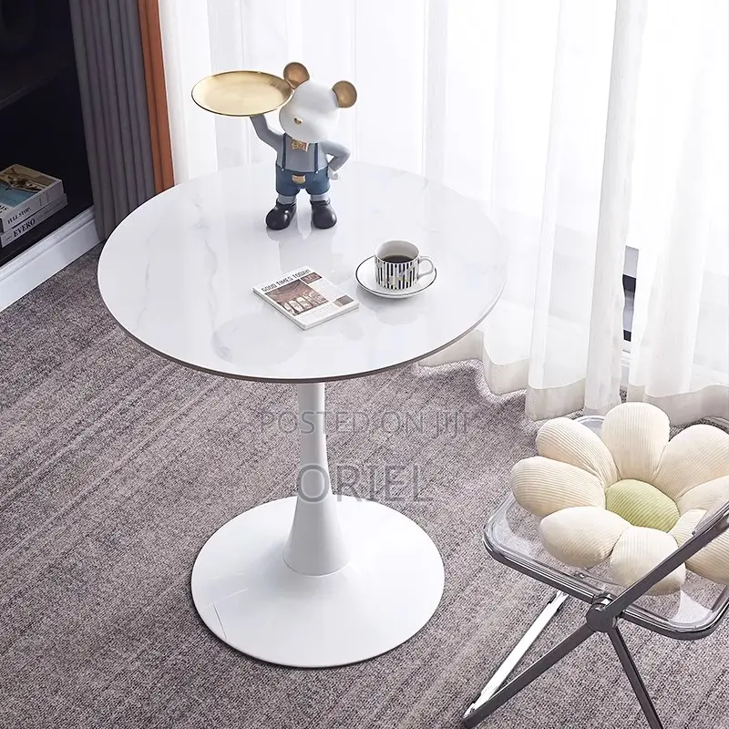 Dining Table : Modern Round Pedestal Dining Table