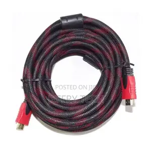 10m High-Speed Hdmi to Hdmi Cable - Black,Red