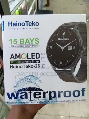 Hainoteko-26 Is a Waterproof Smartwatch Battery Life of Up to 15 Days
