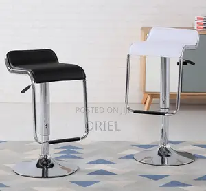 Modern Counter Barstool : Adjustable Height Aluminium Frame Barstool