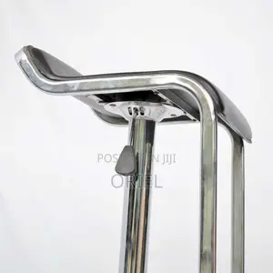 Modern Counter Barstool : Adjustable Height Aluminium Frame Barstool