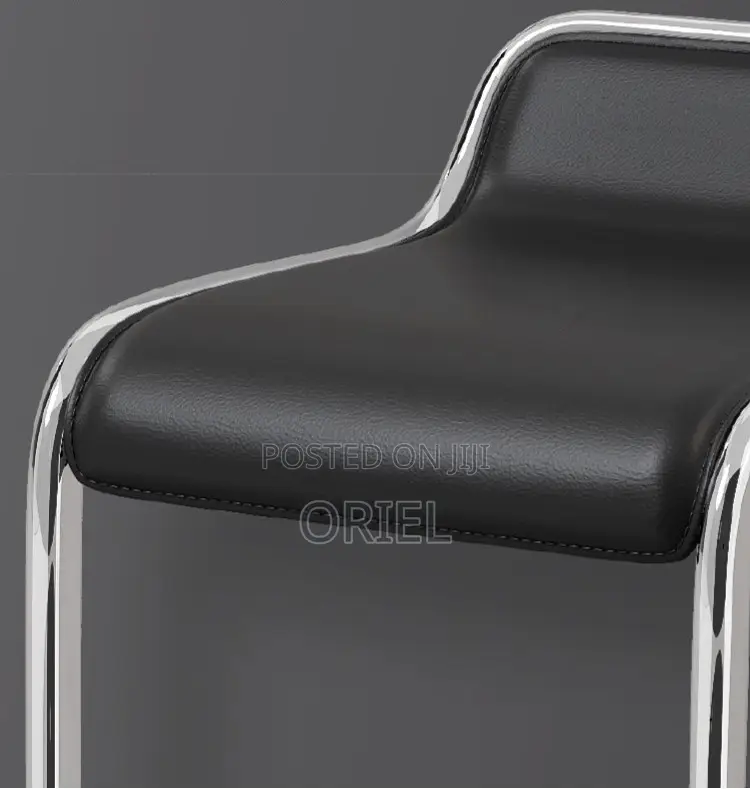 Modern Counter Barstool : Adjustable Height Aluminium Frame Barstool